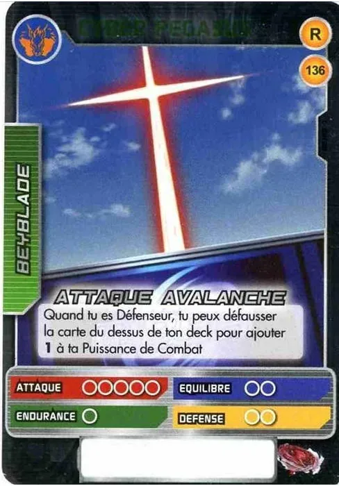 Card #136 Cyber Pegasus — front
