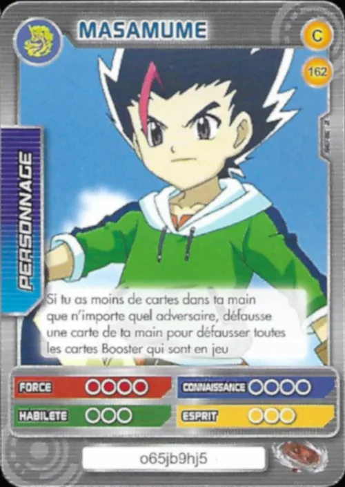 Card #162 Masamune — front