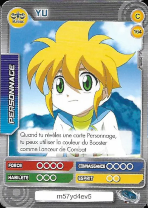 Card #164 Yu — front