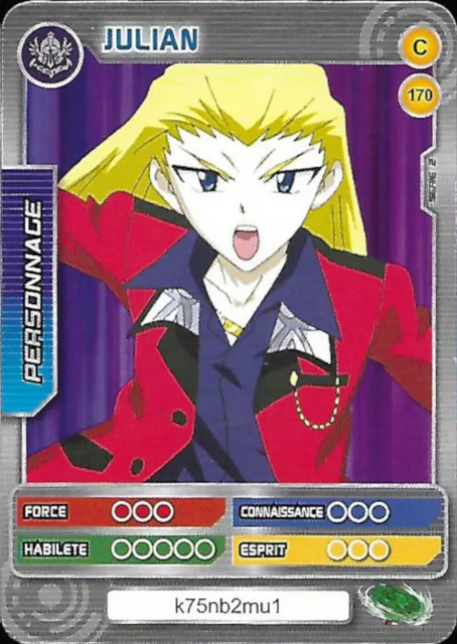 Card #170 Julian — front