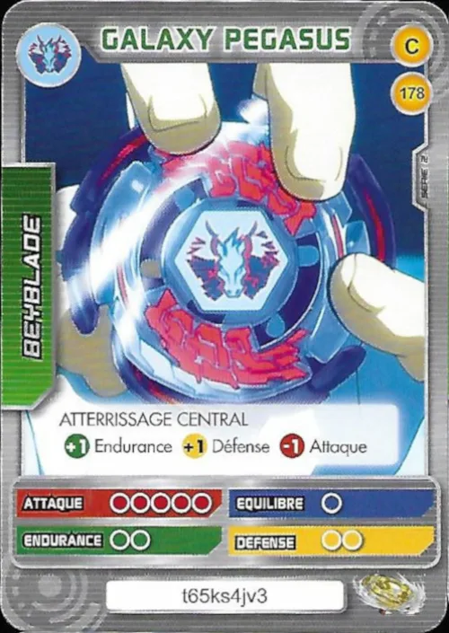 Card #178 Galaxy Pegasus — front