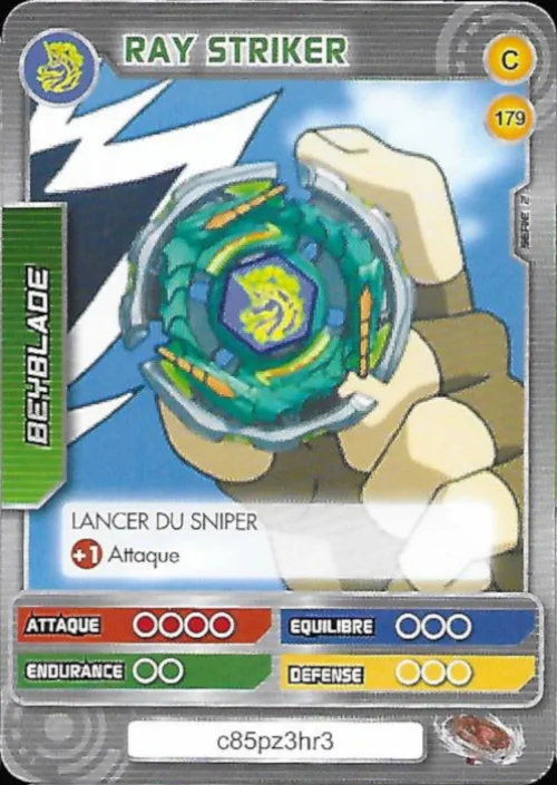 Masamune Kadoya: our photograph of the Battle Card Collection card #179, Ray Striker