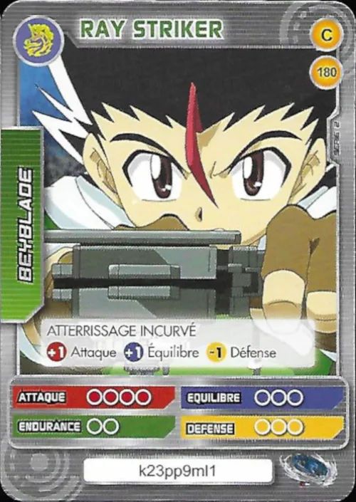 Card #180 Ray Striker — front