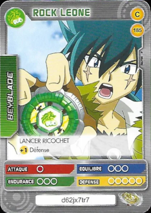 Card #185 Rock Leone — front