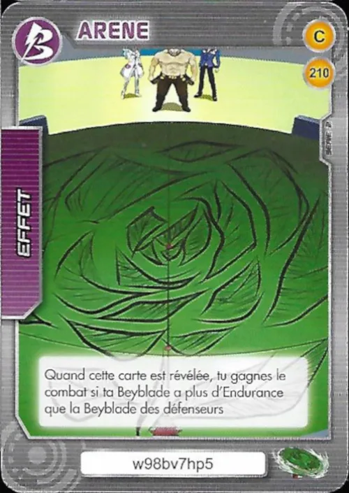 Card #210 Arène — front