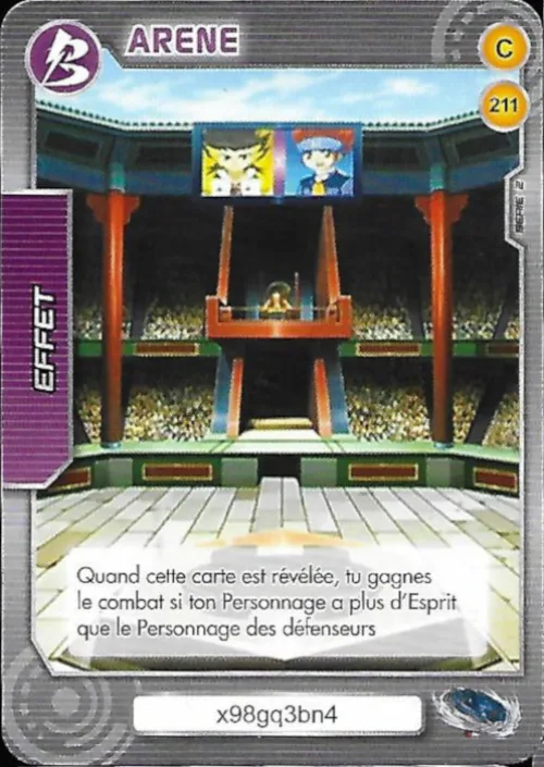 Card #211 Arène — front