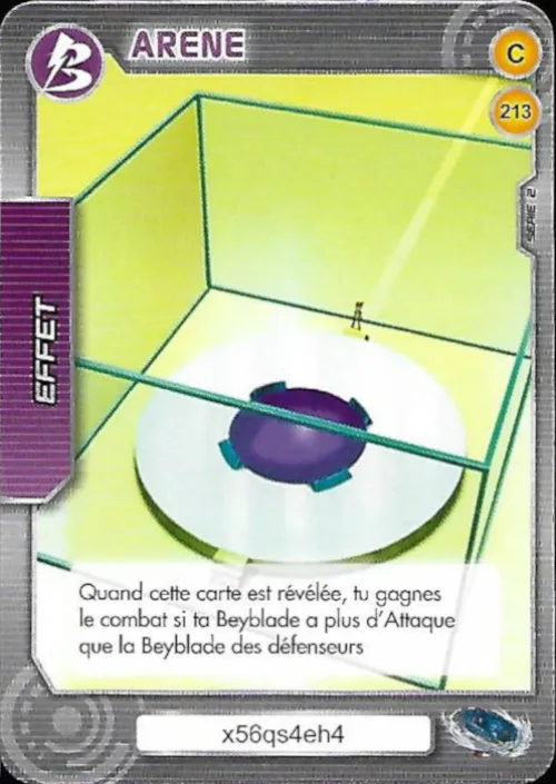 Card #213 Arène — front
