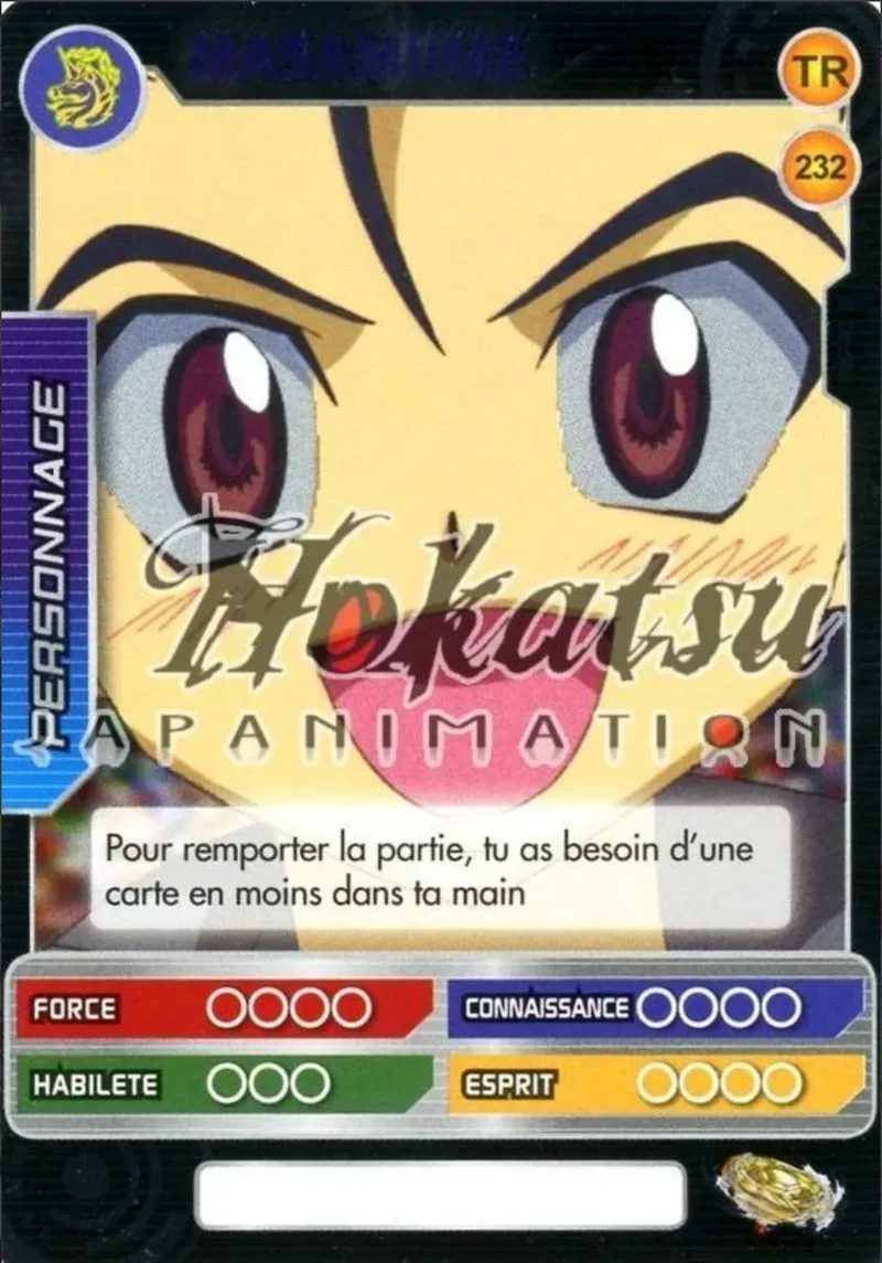 Card #232 Masamune — front