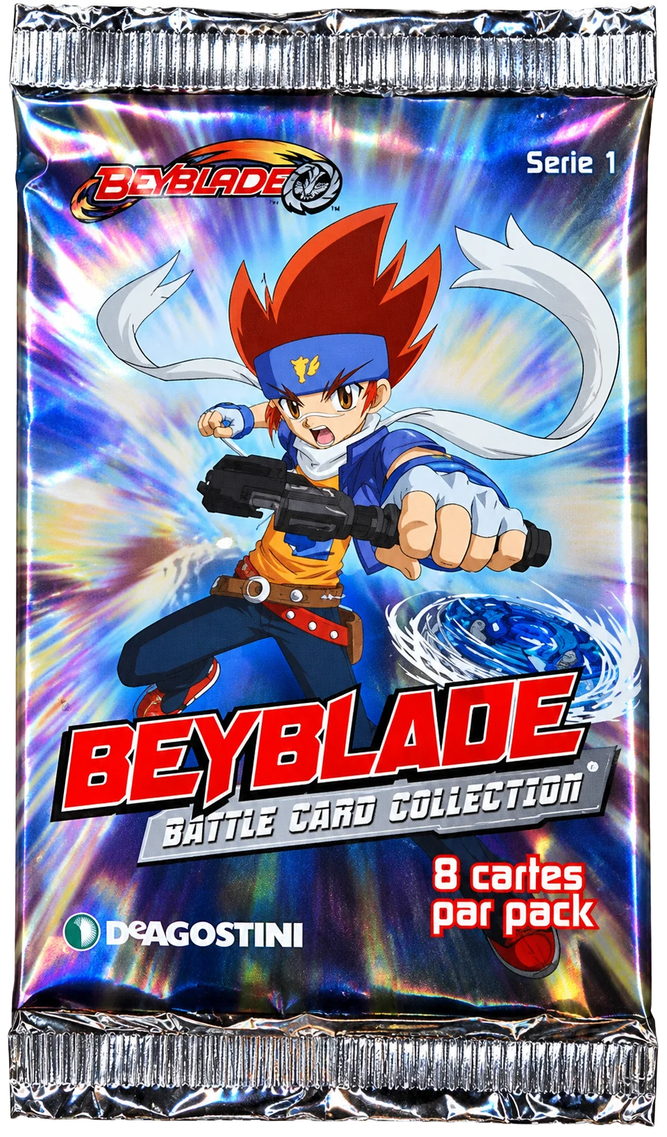Battle Card Collection Series 1 — booster pack, front