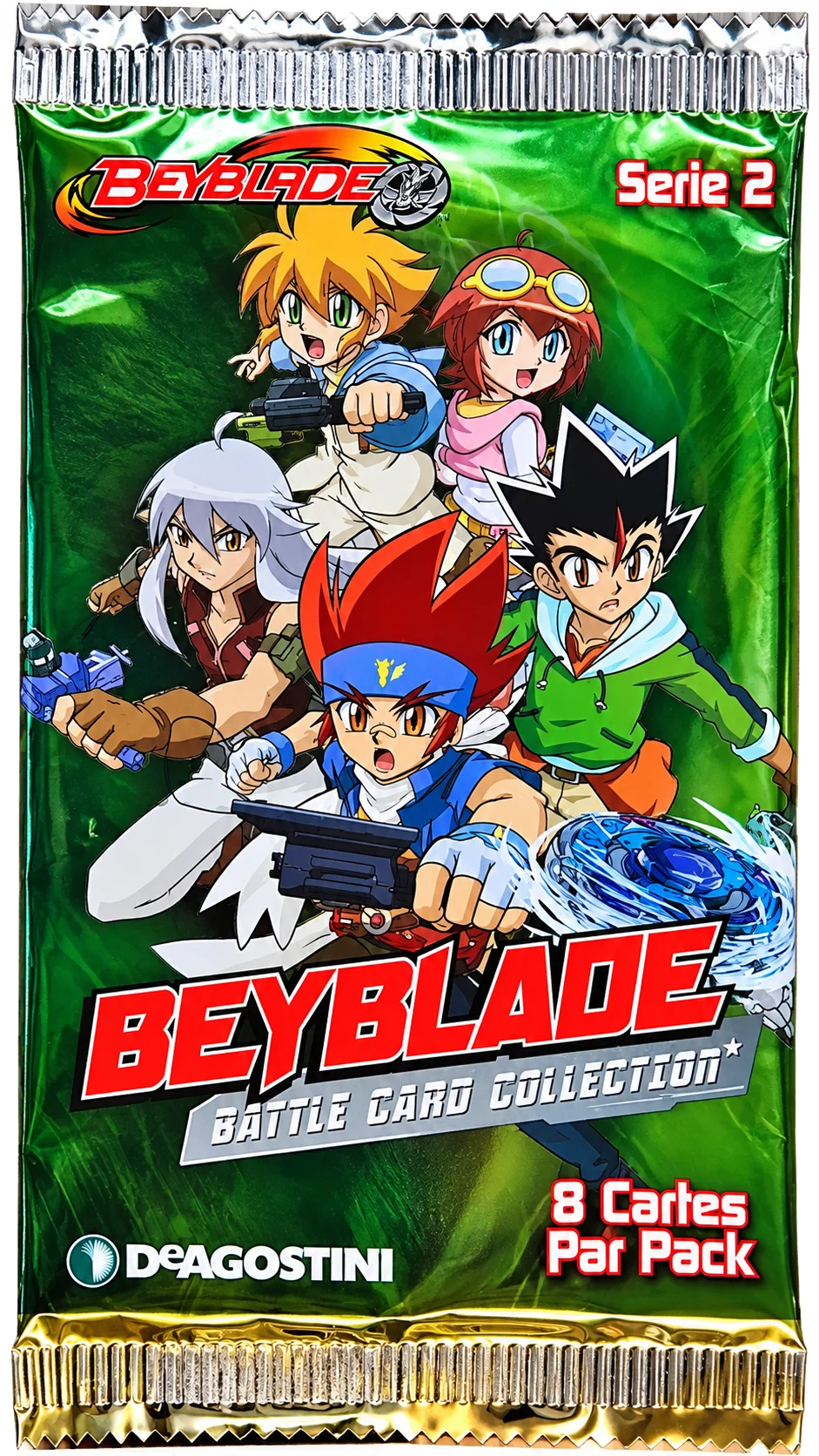 Battle Card Collection Series 2 — booster pack, front