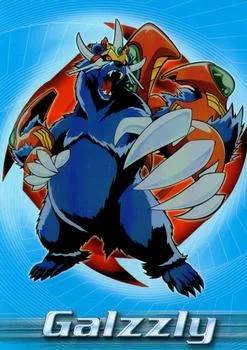 Card #16 Galzzly - Bit Beast — front