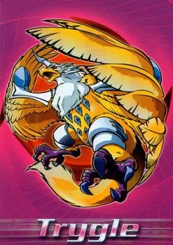Card #23 Trygle - Bit Beast — front