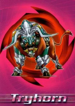 Card #27 Tryhorn - Bit Beast — front