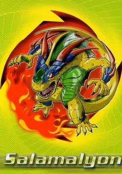 Card #34 Salamalyon - Bit Beast — front
