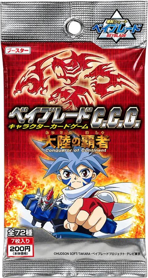 Character Card Game ver.2 pack, conqueror of the continent, sealed