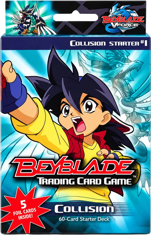 Collision Starter Deck #1 (teal), sealed, as sold