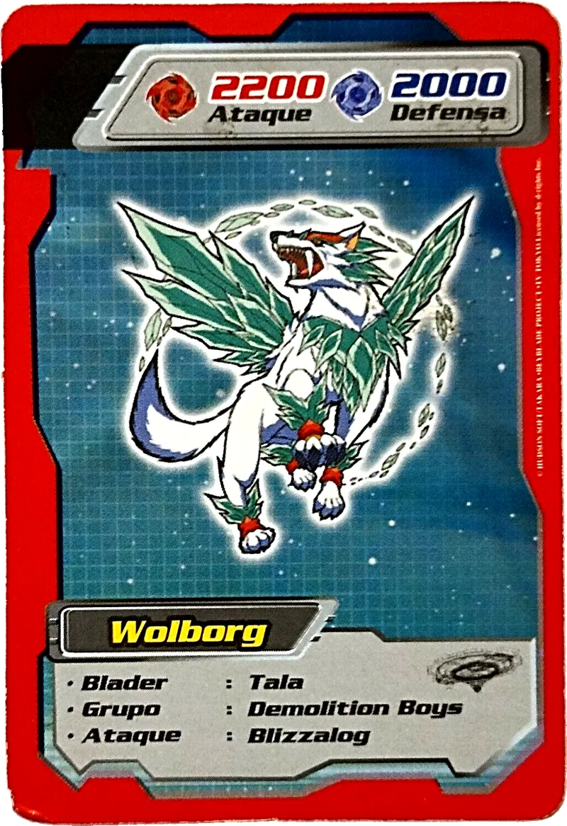 Kidys card 01, Wolborg — front