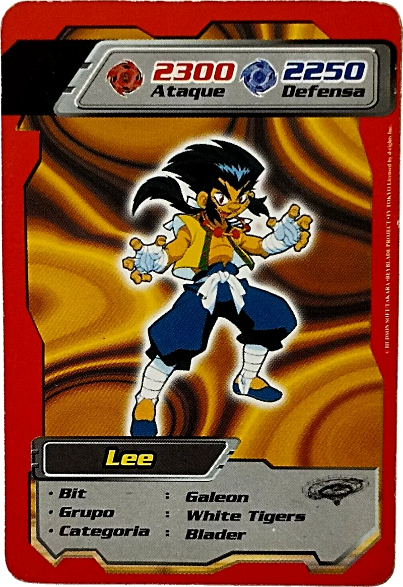 Kidys card 05, Lee — front