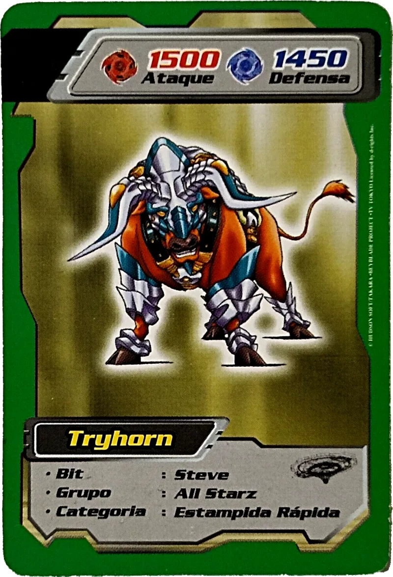 Kidys card 07, Tryhorn — front