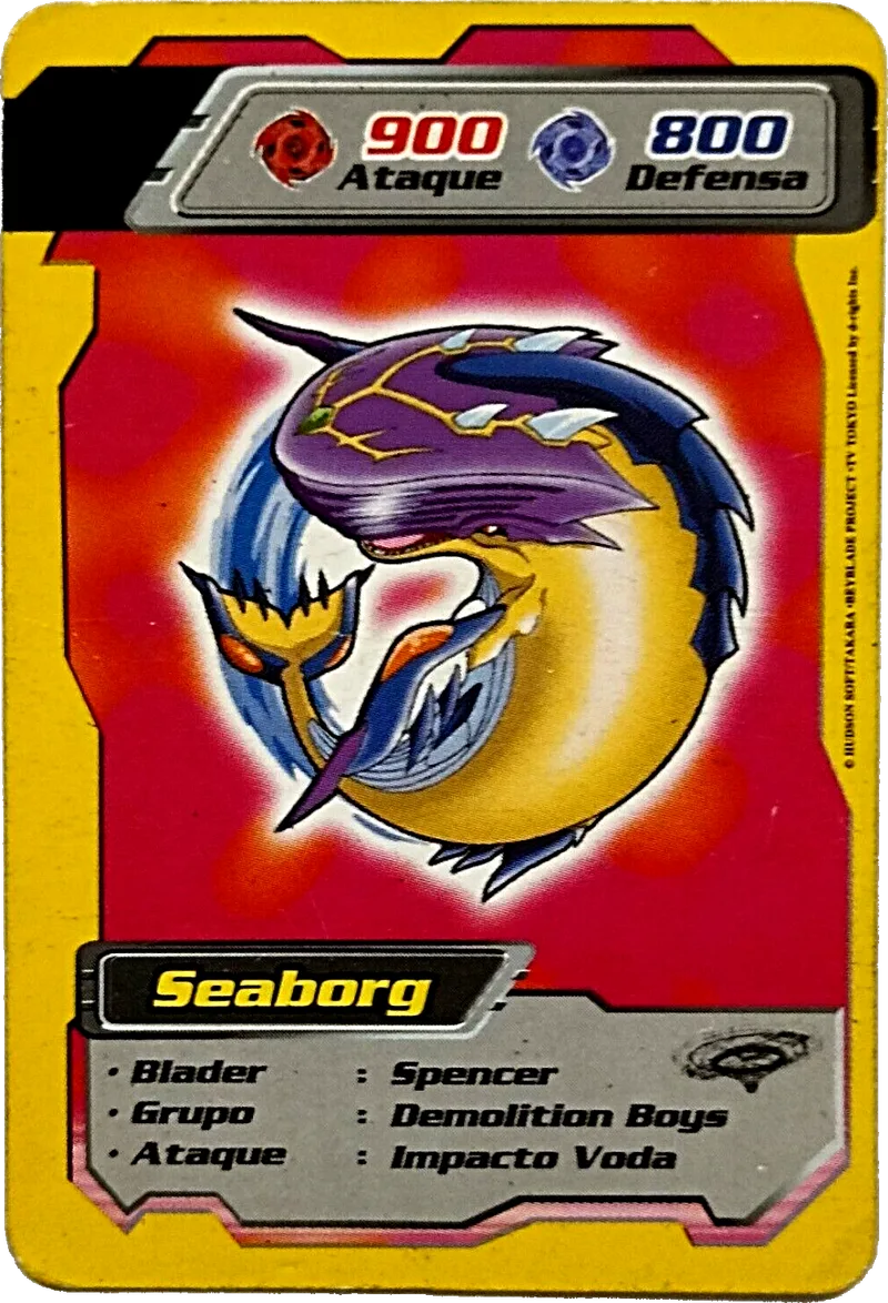Kidys card 15, Seaborg — front