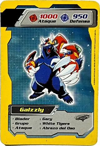 Kidys card 16, Galzzly