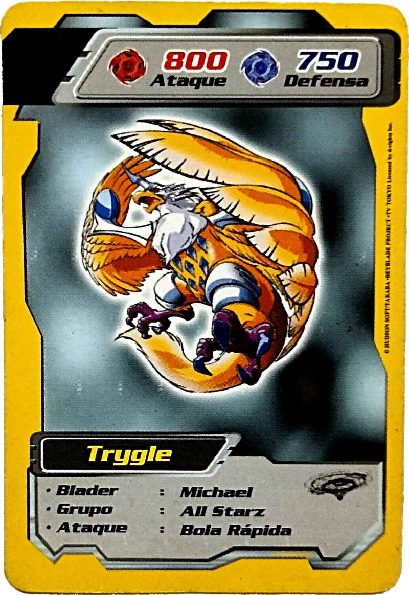Kidys card 17, Trygle — front
