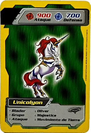 Kidys card 19, Unicolyon