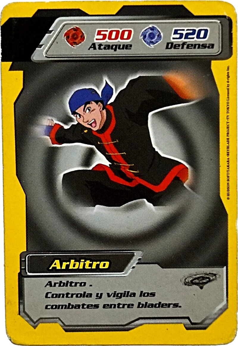 Kidys card 20, Arbitro — front