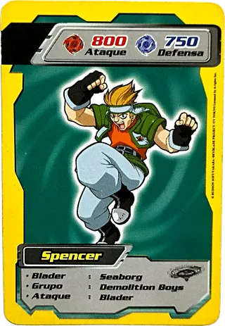 Kidys card 24, Spencer