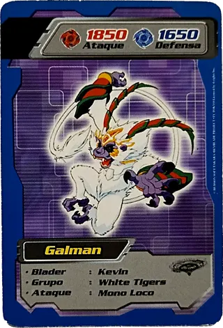 Kidys card 27, Galman